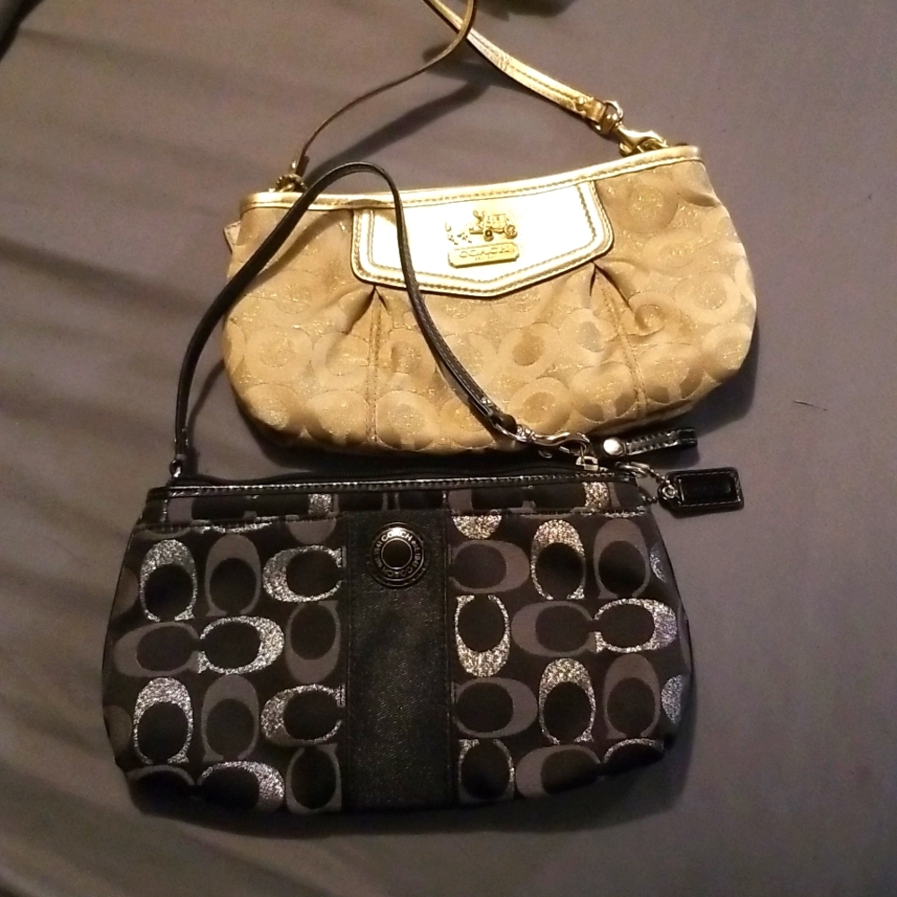 Small coach clutches $25 each pls specify which color you want at purchase